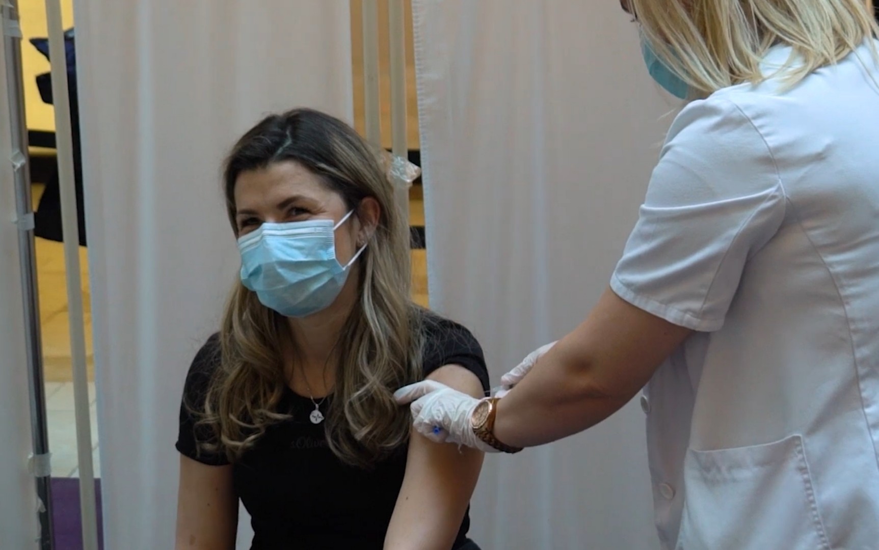 Građani Sarajeva odazvali se na akciju vakcinisanja u tržnom centru