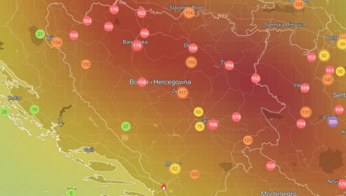 Građani širom BiH večeras se guše: Udišemo zagađeni zrak opasan za zdravlje