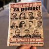 Građani Splita oblijepili plakate političara povezanih s aferama