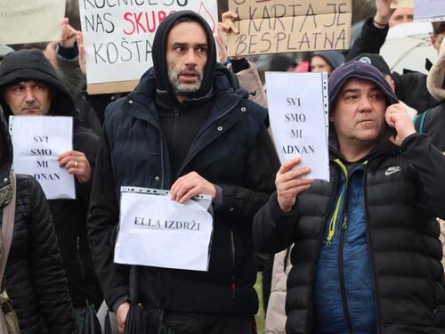 Građani traže pravdu za vozača tramvaja: Svi smo mi Adnan