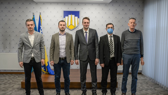 Gradonačelnik Goražda i predsjedavajući GV Imamović i Obuća posjetili Općinu Novi Grad