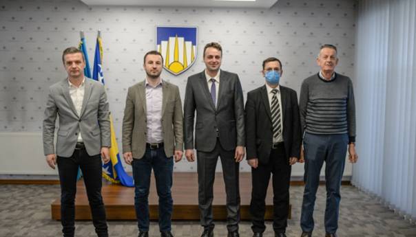 Gradonačelnik Goražda i predsjedavajući GV Imamović i Obuća posjetili Općinu Novi Grad