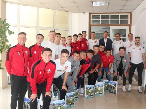 Gradonačelnik Konjica primio juniore FK Igman, prvake Omladinske lige