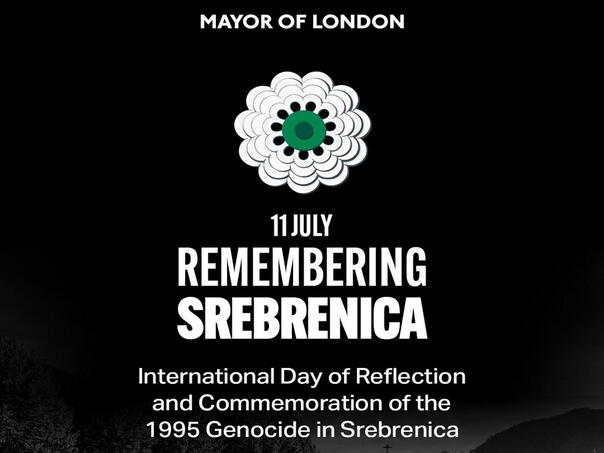 Gradonačelnik Londona: Sjećamo se ubijenih u Srebrenici, ubijani su zbog etničke pripadnosti i vjere