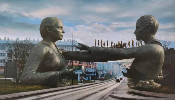 Gradonačelnik predstavio spomenike: U Istočno Sarajevo ispod ispruženih ruku