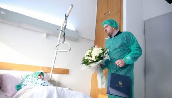 Skaka darovao prvu novorođenu bebu u 2020. godini