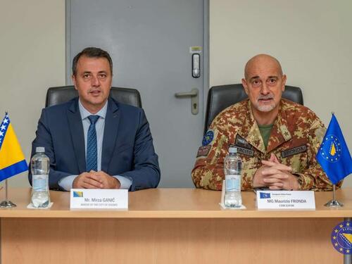 Gradonačelnik Visokog posjetio Komandu EUFOR-a