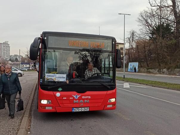 Gradski saobraćaj Tuzla: Nedjeljom više ne saobraćamo