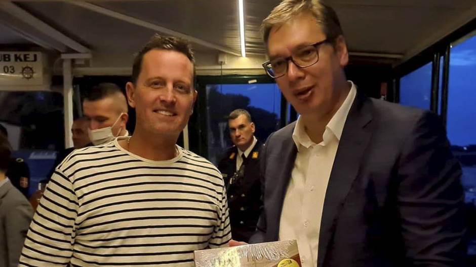 Grenell objavio video: U provodu sa Vučićem, Brnabić i Malim