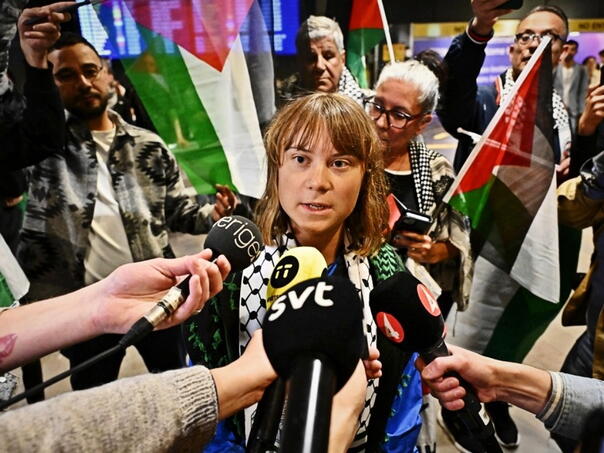Greta Thunberg: Nisam znala da putujem s pristalicama Hamasa i Hezbolaha