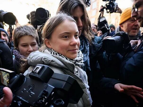 Greta Thunberg uhapšena u Hagu