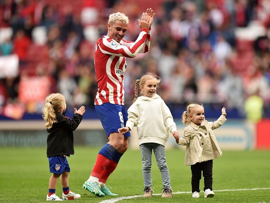 Griezmann danas slavi rođendane svoja tri djeteta