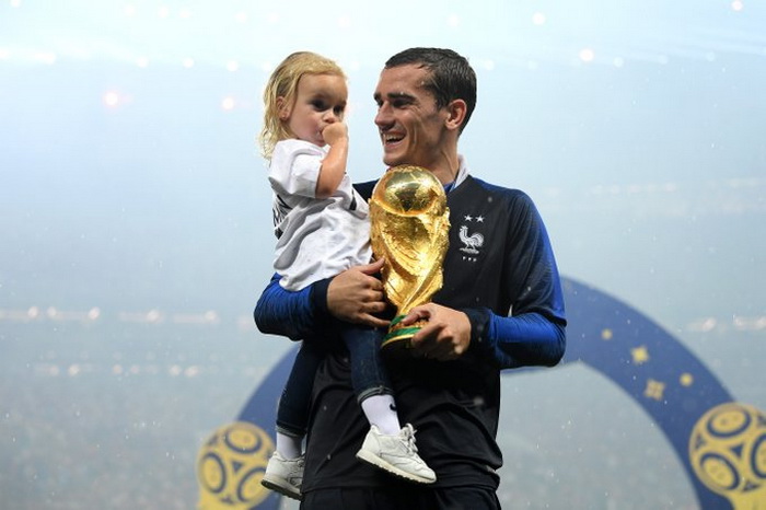 Griezmann treći put postao otac, sva djeca rođena istog datuma
