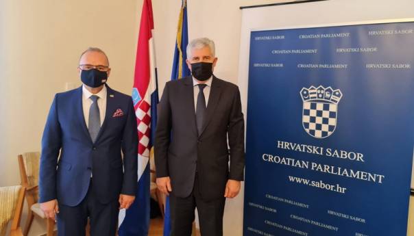 Grlić-Radman i Čović u Zagrebu o položaju Hrvata u BiH