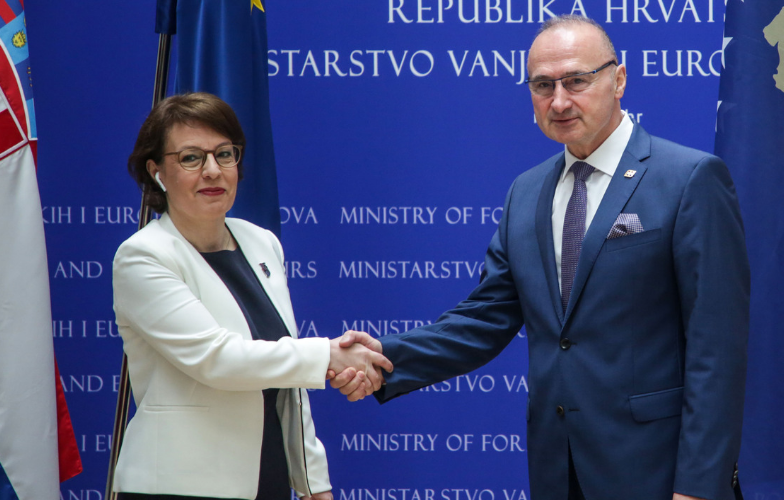 Grlić Radman i Gervalla-Schwarz: Hrvatska će pomagati Kosovu na euroatlantskom putu