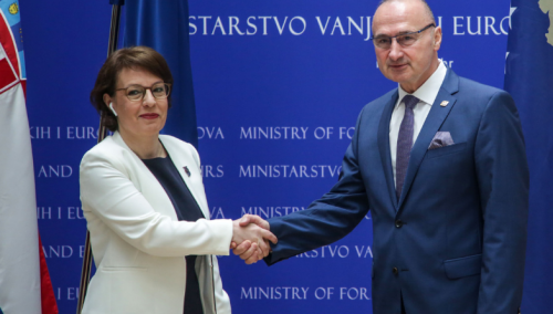 Grlić Radman i Gervalla-Schwarz: Hrvatska će pomagati Kosovu na euroatlantskom putu