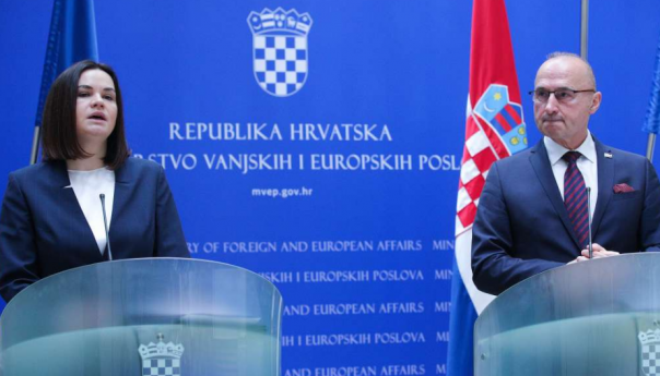 Grlić Radman Tihanovskoj: Računajte na podršku Hrvatske