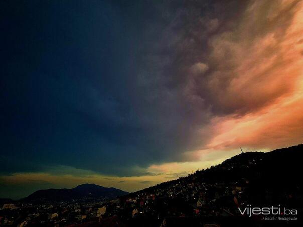 U BiH stiže nestabilna zračna masa, očekuju se jaki pljuskovi