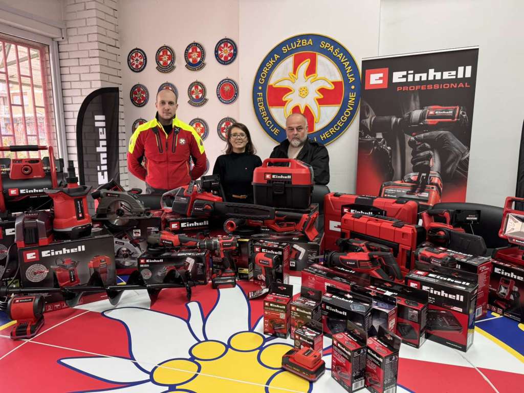 GSS FBiH unapređuje spasilačke kapacitete zahvaljujući donaciji profesionalne opreme