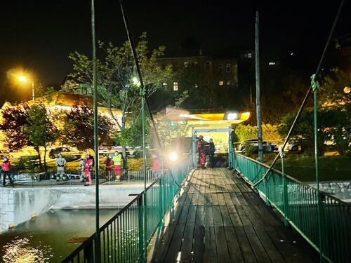 GSS objavio fotografije akcije izvlačenja tijela iz Miljacke