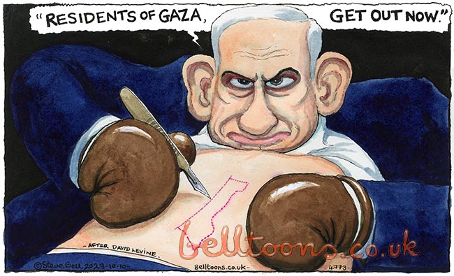 Guardian otpustio karikaturistu zbog karikature Netanyahua