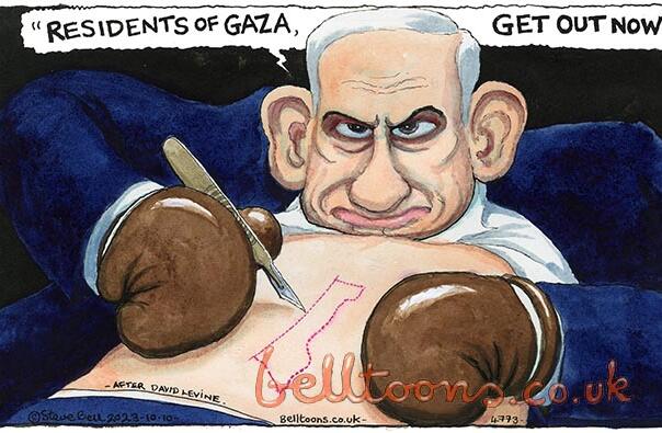 Guardian otpustio karikaturistu zbog karikature Netanyahua
