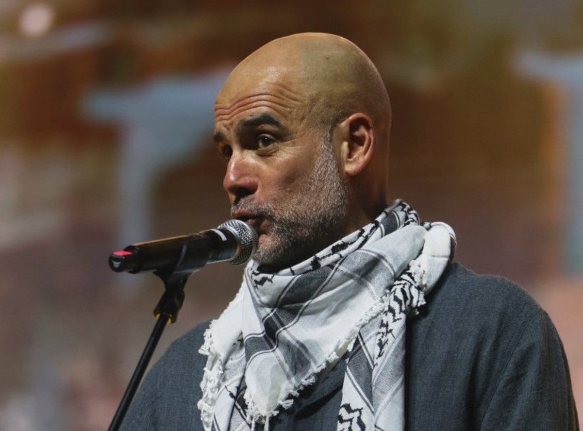 Guardiola s palestinskom kefijom oko vrata: Moćnici su kukavice