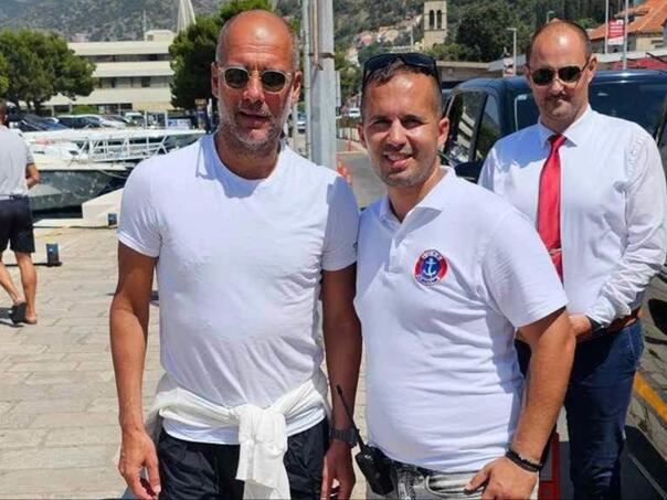 Guardiola s porodicom stigao u Dubrovnik