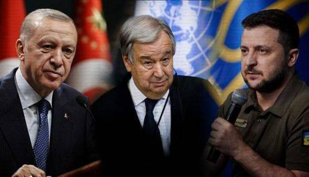 Guterres i Erdogan sastaju se sa Zelenskim