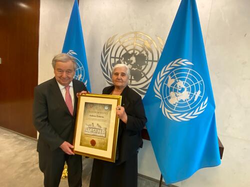 Guterres se sastao sa Munirom Subašić u UN-u, pozvan na komemoraciju u Potočarima