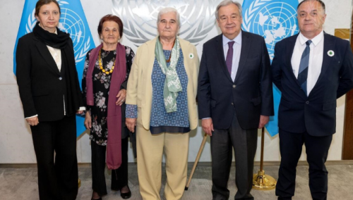 Guterres se sastao sa predstavnicima udruženja srebreničkih žrtava