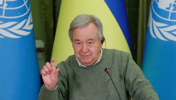 Guterres se sutra sastaje sa Zelenskim u Kijevu