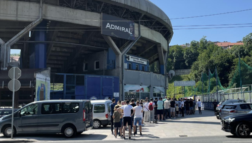 Gužva na Grbavici, svi žele ulaznice za Željezničar - Dinamo Minsk
