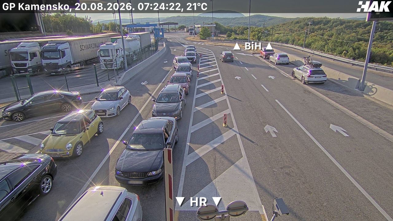 Gužve na izlazu iz BiH, na više dionica obustavljen ili usporen saobraćaj