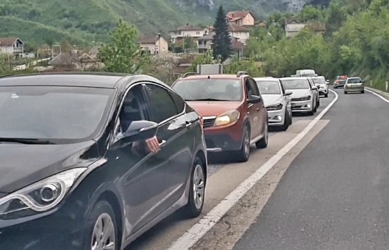Gužve na prelazima i dionici Mostar-Jablanica