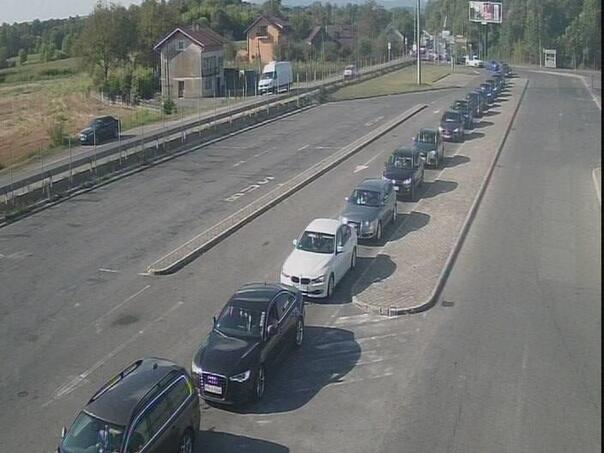 Gužve na ulazu i izlazu iz BiH