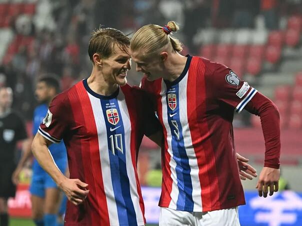 Haaland i Odegaard predvode Norvešku na prvom Mundijalu od 1998.