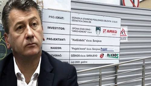 Na otetoj jevrejskoj zemlji: Hadžibajrić i Amko komerc započeli izgradnju stambenog kompleksa