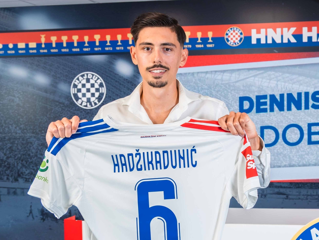 Hadžikadunić predstavljen u Hajduku: "Ponosan sam što sam ovdje"