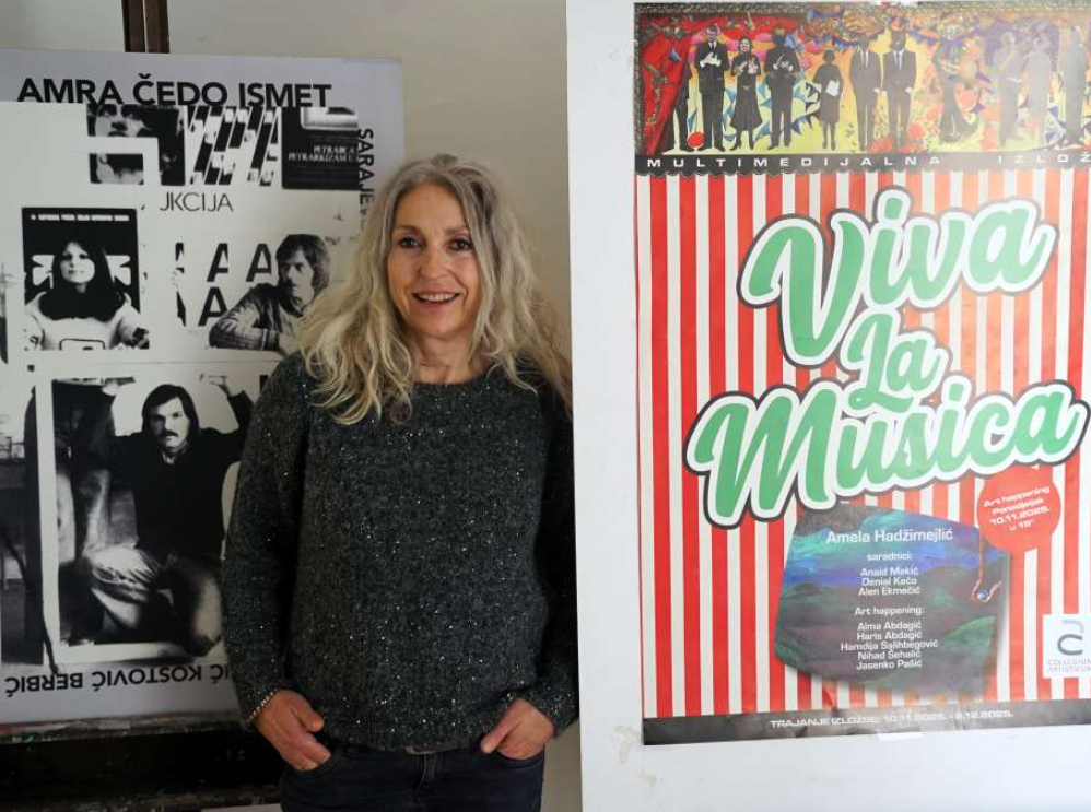 Hadžimejlić: Izložba inspirisana muzikom kao sjećanje na životne trenutke