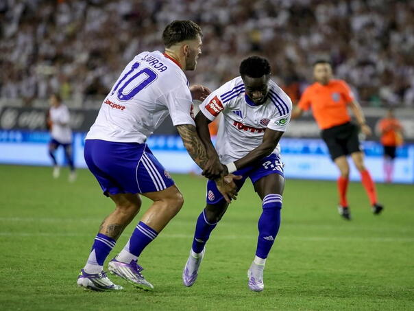 Hajduk pobijedio albanski Dinamo i došao na korak do play-offa