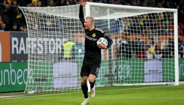 Haland debitirao hat-trickom i donio pobjedu Borussiji