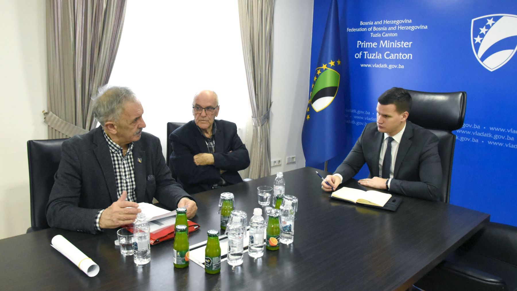 Halilagić i predstavnici Tuzlanskog akademskog kluba o saobraćaju u kantonu