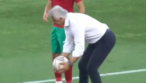 Halilhodžić dobio najveće zvižduke u karijeri nakon situacije kraj aut-linije