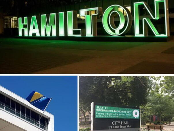 Hamilton odaje počast žrtvama genocida u Srebrenici