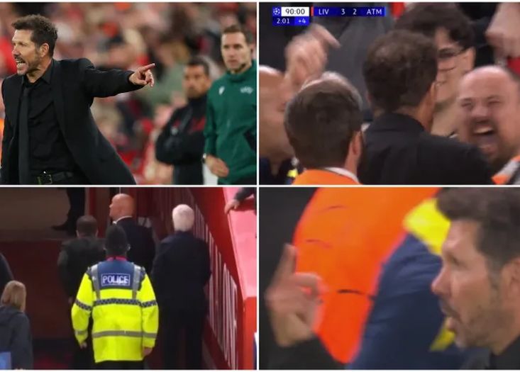 Haos na Anfieldu: Simeone se sukobio s navijačima Liverpoola