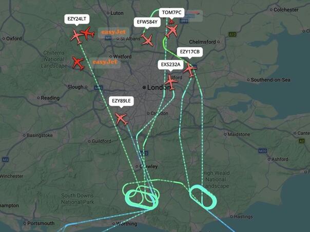 Haos na londonskom aerodromu: Devet aviona aktiviralo hitni kod