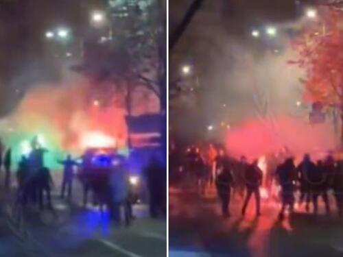 Haos u Beogradu: Navijači Zvezde napali goste iz Nizozemske