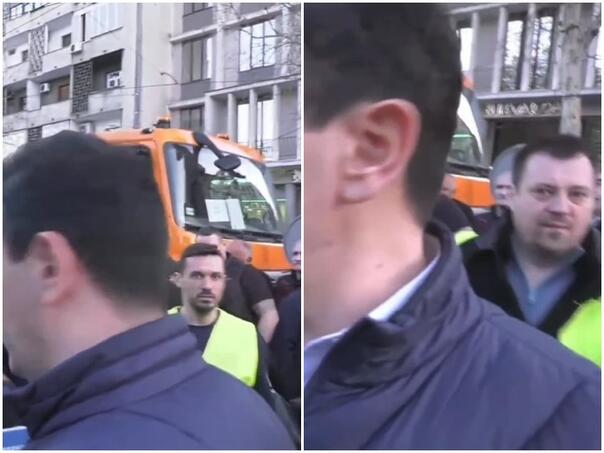 Haos u Beogradu: Vučićevi SNS-ovci opkolili i napali Nemanju Šarovića