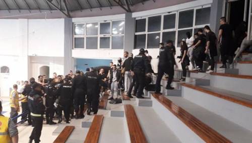 Haos u Budvi: Sukob policije i navijača Partizana, meč odložen za sutra